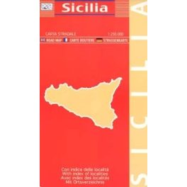 Sicilia autótérkép - LAC