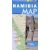 Namibia térkép - Map Studio