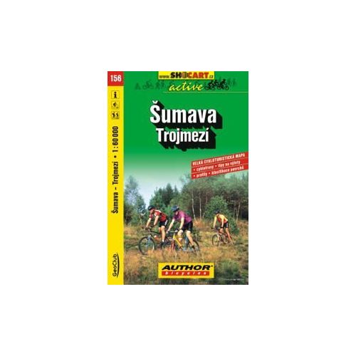 Sumava, Trojmezí - SHOCart kerékpártérkép 156