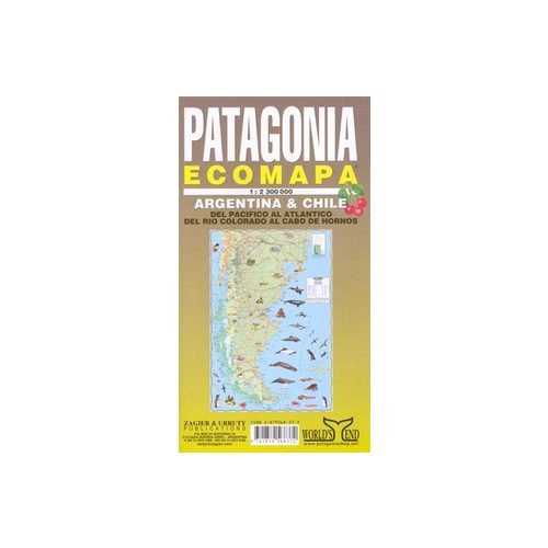 Patagonia Ecomapa térkép - Zagier y Urruty
