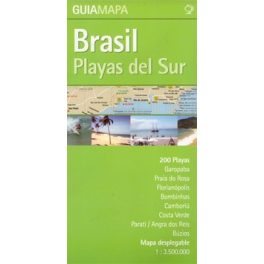 Brazilia: A déli tengerpart térkép - de Dios Editores 