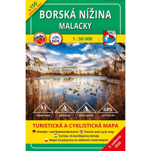 Borská Nížina & Malacky, hiking map (150) - VKÚ