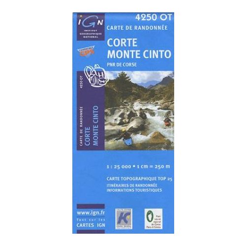 Corte / Monte Cinto - IGN 4250OT