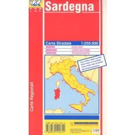 Sardegna autótérkép - LAC