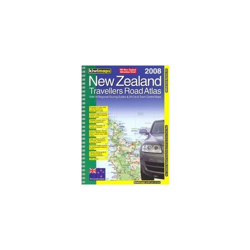 Új-Zélend autóatlasz - Kiwimaps