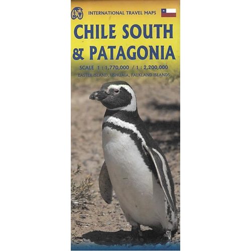 Dél-Chile, Patagónia térkép - ITM