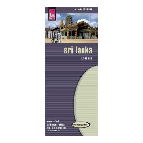 Sri Lanka térkép - Reise Know-How