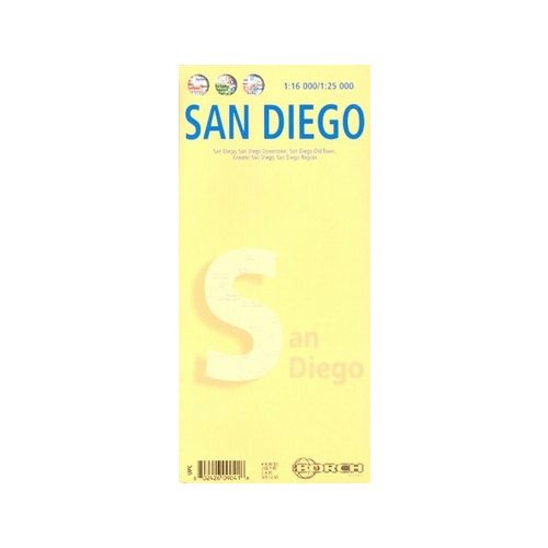 San Diego térkép - Borch