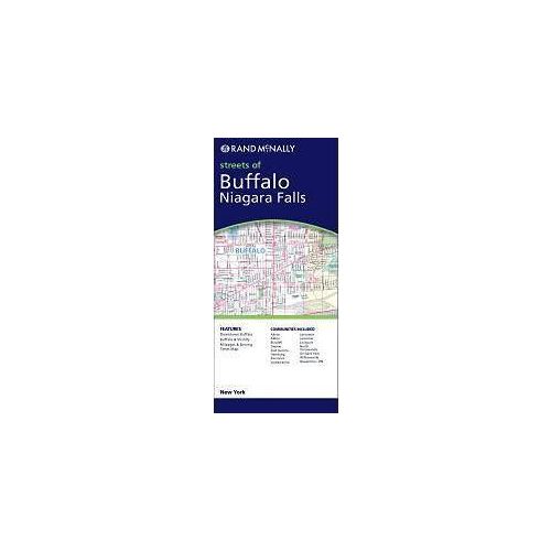 Buffalo, Niagara Falls, NY térkép - Rand McNally