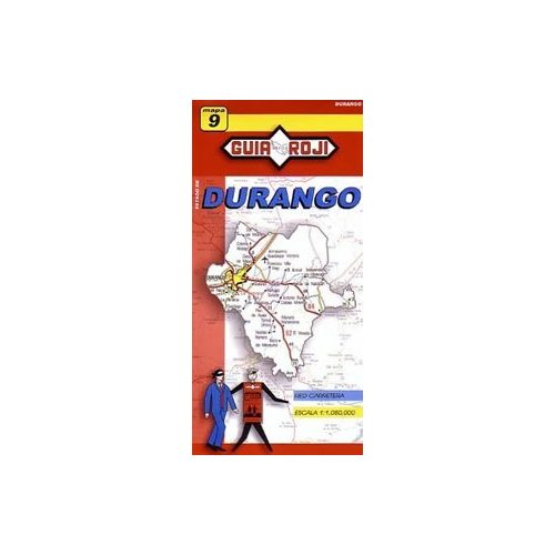 Durango állam térkép (No9) - Guia Roji