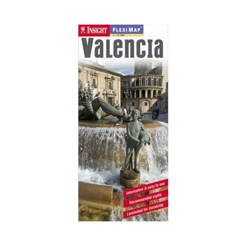 Valencia laminált térkép - Insight