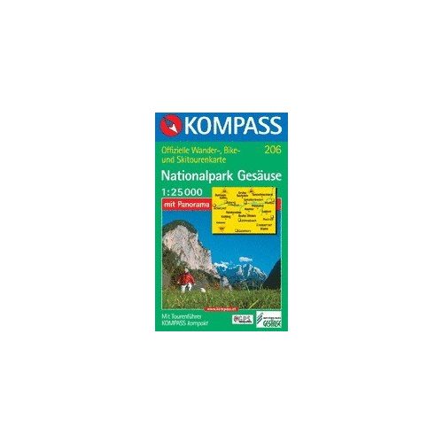 WK 206 Nationalpark Gesäuse - KOMPASS