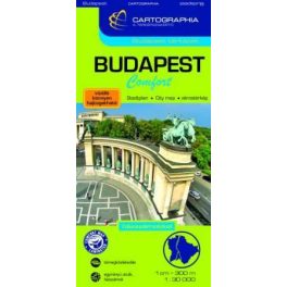 Budapest Comfort, city map - Cartographia