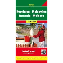 Románia, Moldova autótérkép (1:700.000) - Freytag-Berndt