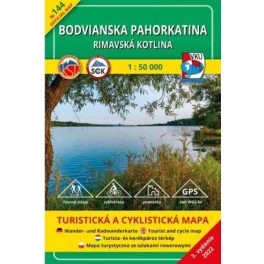   Bodvianska pahorkatina & Rimavská kotlina, hiking map (144) - VKÚ