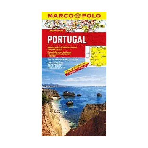 Portugália térkép - Marco Polo