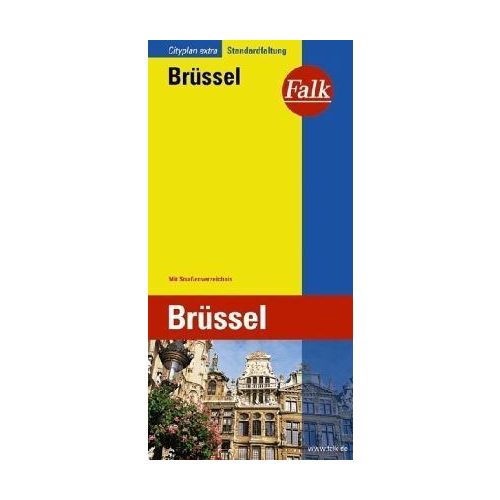 Brüsszel várostérkép - Falk