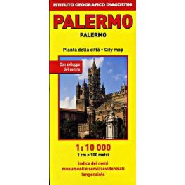 Palermo térkép - De Agostini