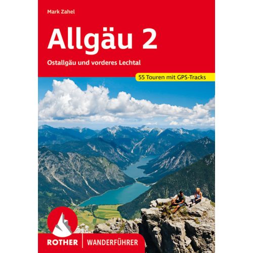 Allgäu (2), német nyelvű túrakalauz - Rother
