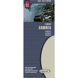 Zambia térkép - Reise Know-How