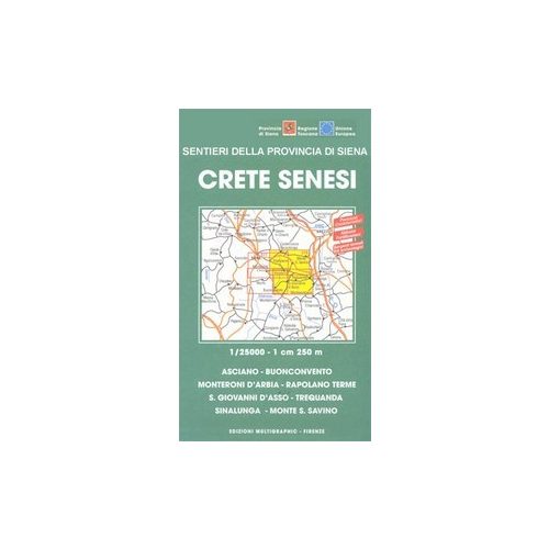 Crete Senesi 2 - Crete Senesi térkép (No 518) - Multigraphic 