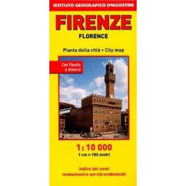 Firenze térkép - De Agostini