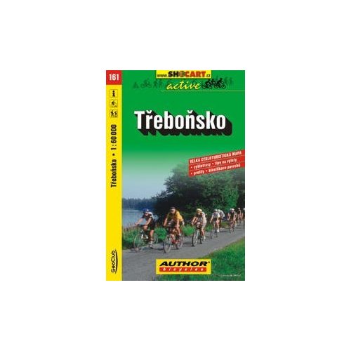 Trebonsko - SHOCart kerékpártérkép 161