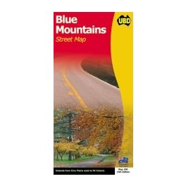 Blue Mountains térkép - UBD