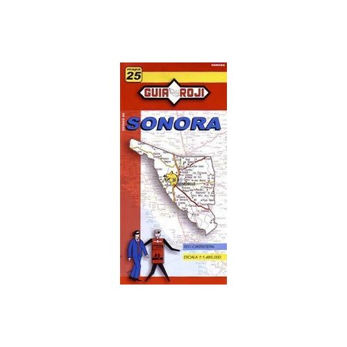 Sonora állam térkép (No25) - Guia Roji