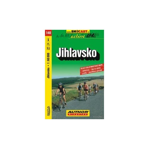 Jihlava környéke kerékpártérkép (140) - ShoCart
