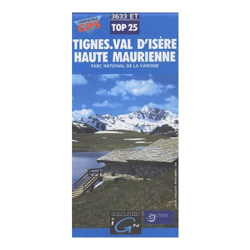 Tignes / Val d'Isère / Haute Maurienne - IGN 3633ET