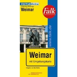 Weimar Extra várostérkép - Falk
