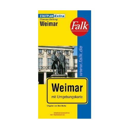 Weimar Extra várostérkép - Falk