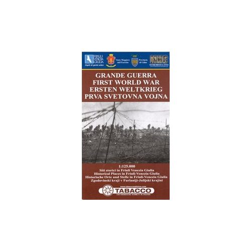 First World War in Friuli Venezia Giulia térkép - Tabacco