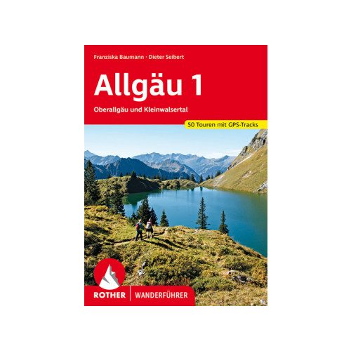 Allgäu (1), német nyelvű túrakalauz - Rother