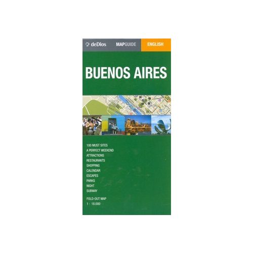 Buenos Aires térkép - de Dios Editores 