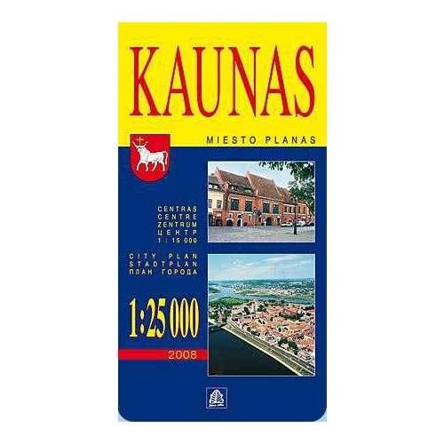 Kaunas térkép - Jana Seta