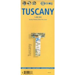 Toscana térkép - Borch