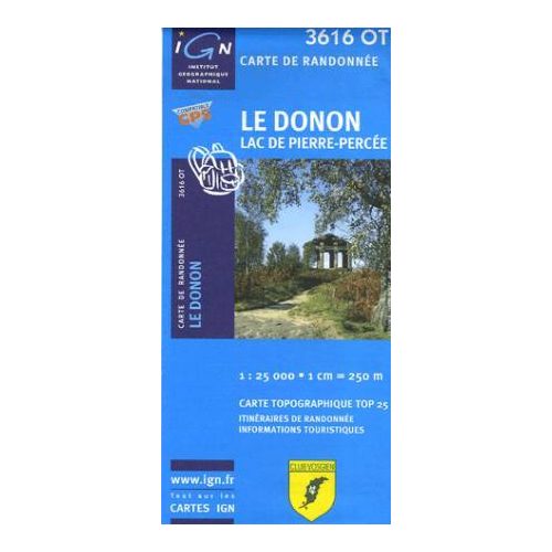 Le Donon / Lac de Pierre-Percée - IGN 3616OT