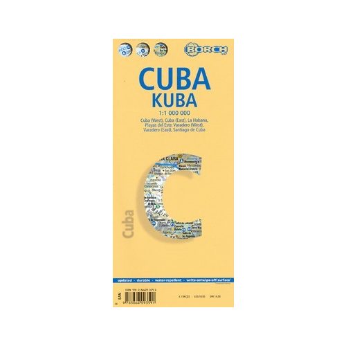 Kuba térkép - Borch