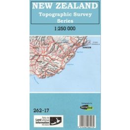 Waitaki térkép - Land Information
