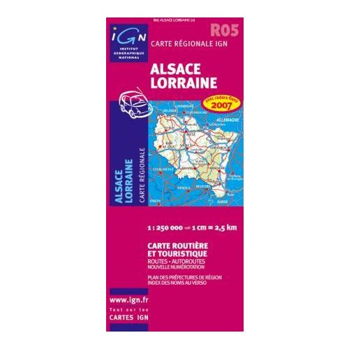 Alsace, Lorraine - IGN R05