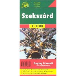 Szekszárd várostérkép - Freytag-Berndt