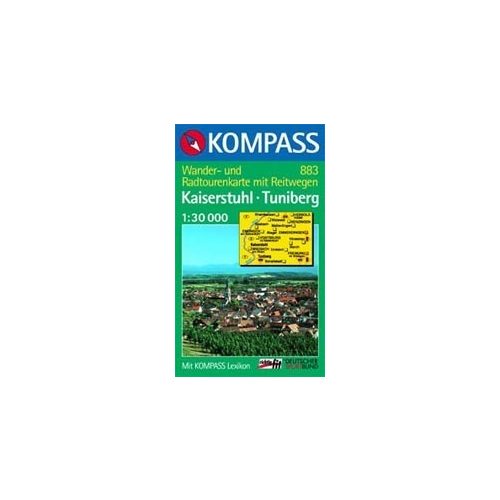 WK 883 Kaiserstuhl - Tuniberg - KOMPASS