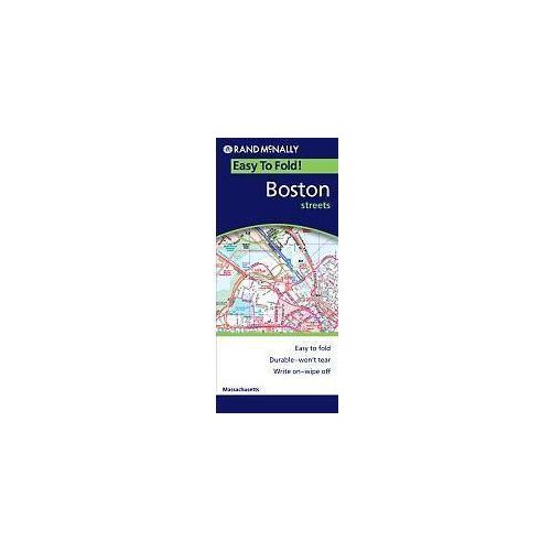 Boston (EasyToFold) térkép - Rand McNally