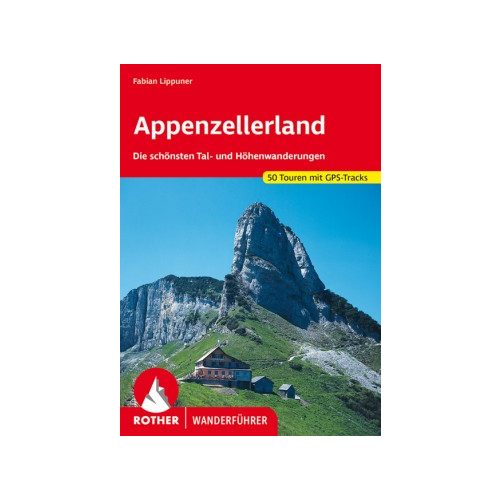 Appenzellerland, német nyelvű túrakalauz - Rother