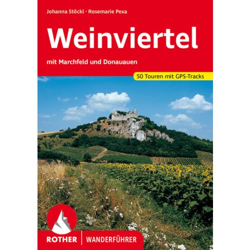 Weinviertel, német nyelvű túrakalauz - Rother