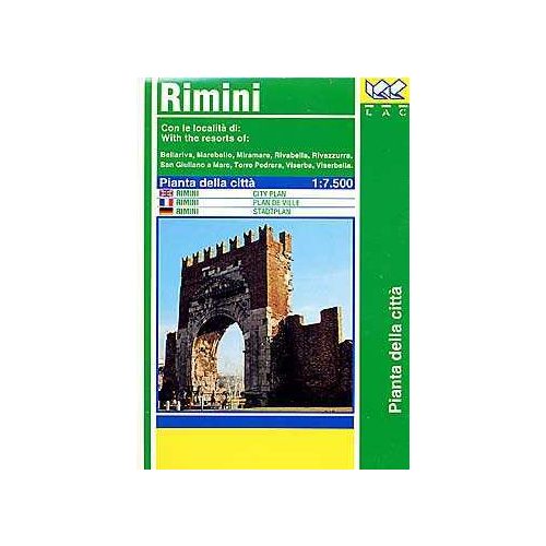 Rimini térkép - LAC