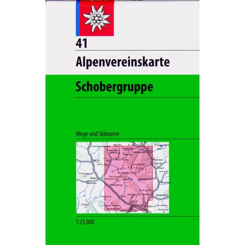 Schobergruppe turistatérkép (41) - Alpenvereinskarte
