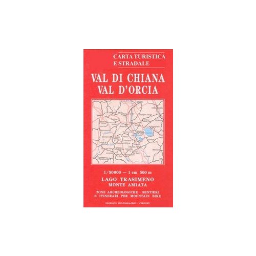 Val di Chiana - Val d'Orcia térkép (No 524) - Multigraphic 